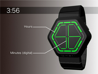 Illustration for article titled Tokyo Flash's "Night Vision" Watch Might Be Their Most Readable Yet